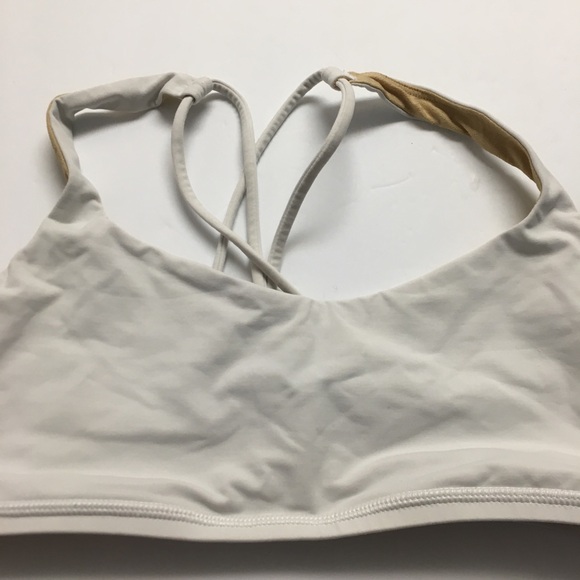 Lululemon Sports Bra Bundle Size 8 Black White Athletic Workout Sporty Gym Yoga - Picture 9 of 10